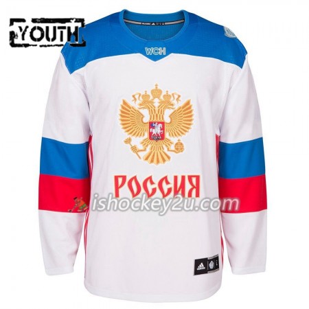 Rusland Trøje Blank 2016 World Cup Børn Hvid Premier Rusland Trøje Blank 2016 World Cup Børn Hvid Premier